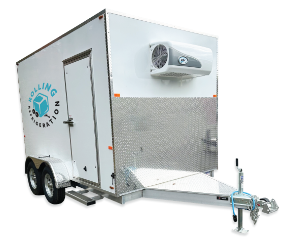 Picture of a Rolling Refrigeration trailer